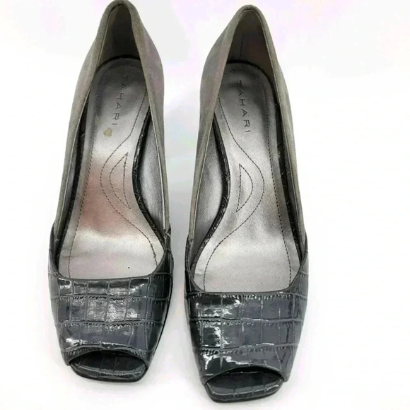 TAHARI Heels Open  Toes - Picture 2 of 6